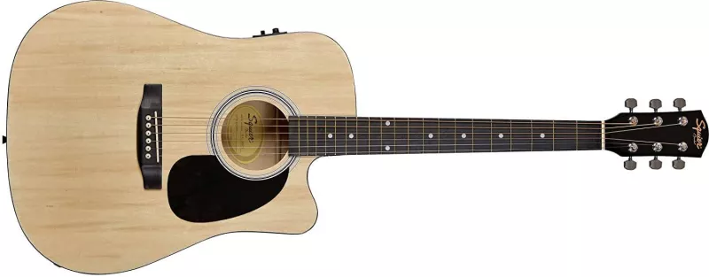 Fender SA-105CE Cutaway Semi-Acoustic, Natural