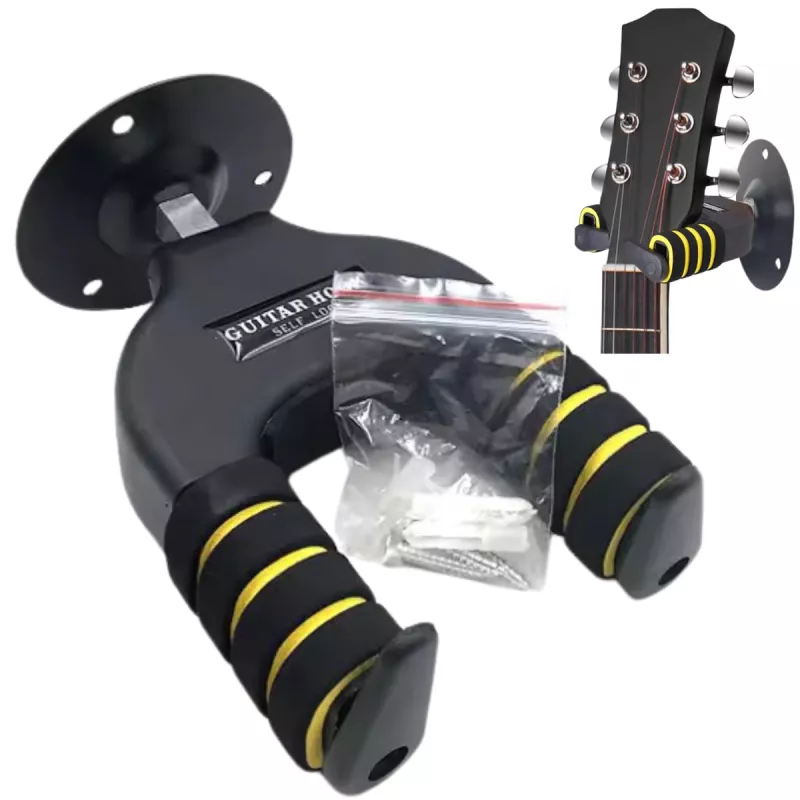 Instrumentwala Guitar Wall Mount, Auto-Lock