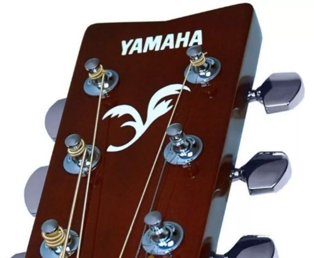 Yamaha F310 headstock with logo